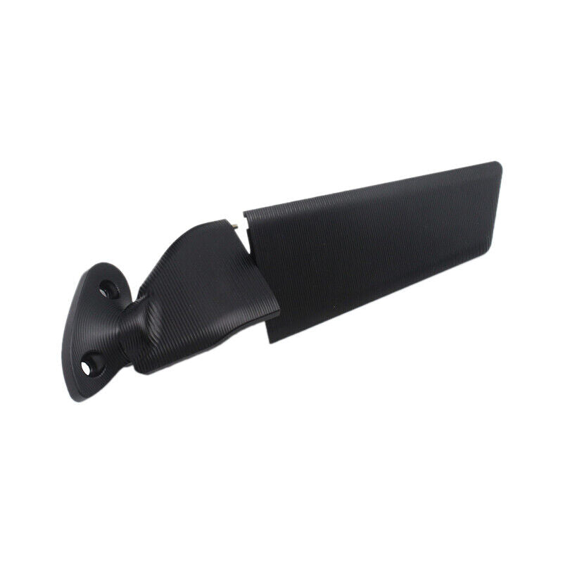 1pair Motorcycle Rearview Side Mirror Wind Wing Fin Adjust Fit For BMW S1000RR