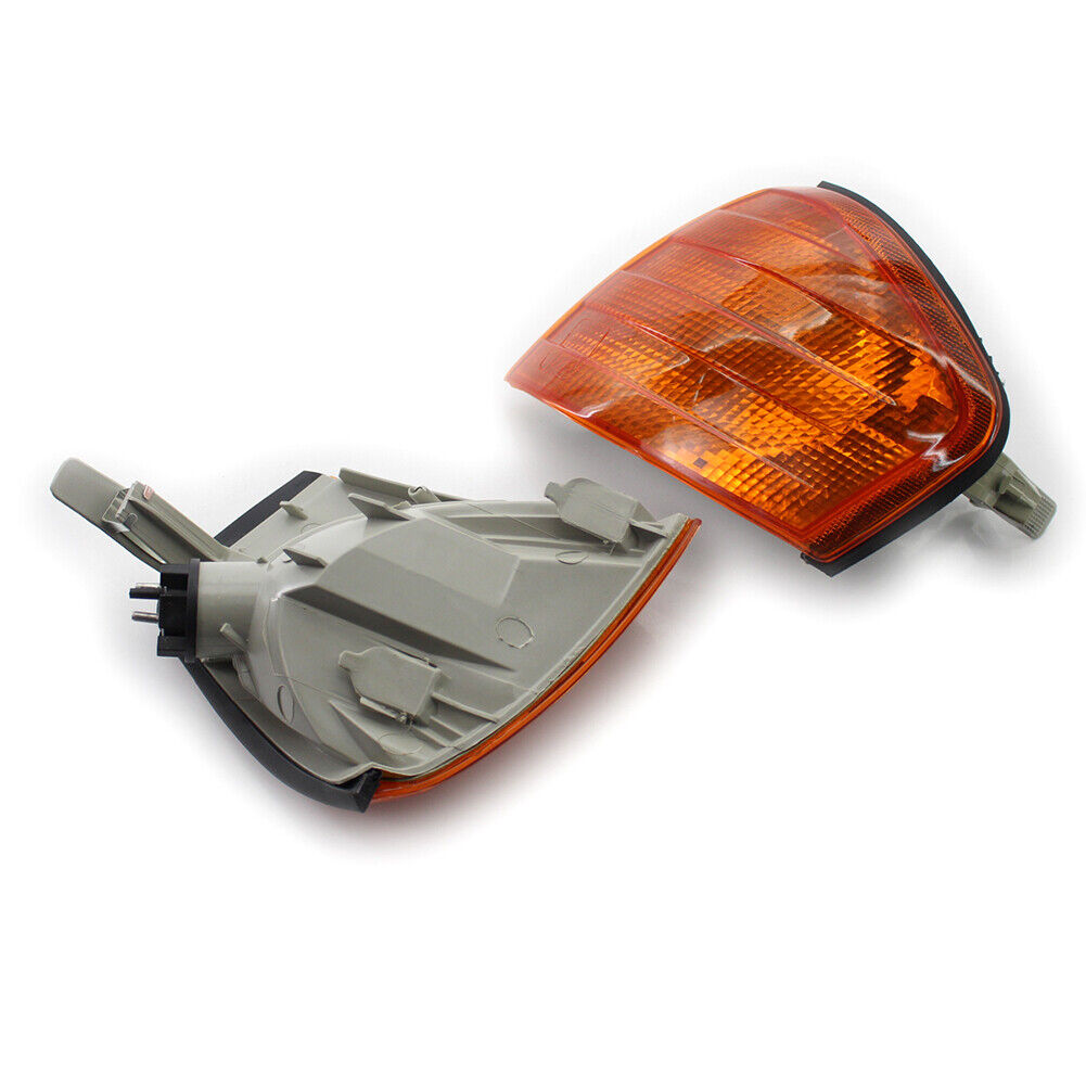 1 Pair Car Front Turn Signal Light for Mercedes Benz Class C Replace Lamp