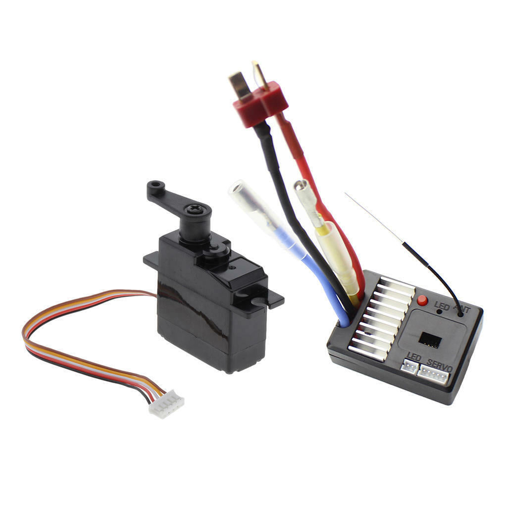 Receiver Board + 6kg Servo for  144001 1/14 RC Car Truck Upgrade
