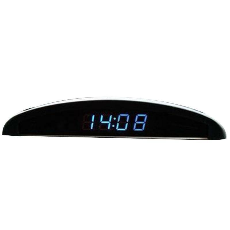 Mini Electronic Watch LED Digital Clock Night Light Thermometer LED Voltmeter