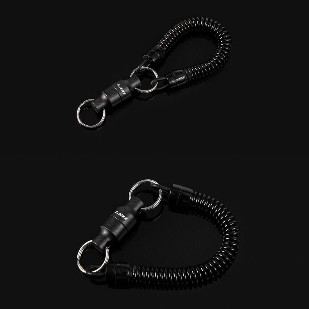 Fly Fishing Magnetic Net Release Landing Net Holder Keeper with Lanyard