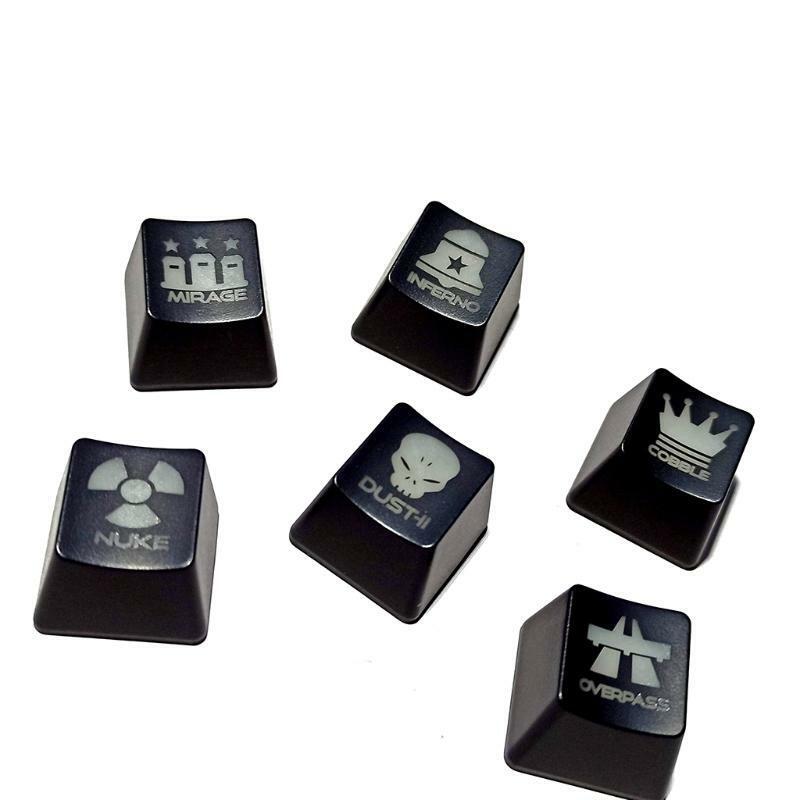 ABS Keycaps OEM Profile Translucent Keycap Replacement for Mechanical Keyboard