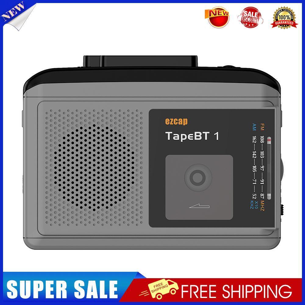 Portable Cassette Tape Player with AM FM Radio Audio Music Player Walkman