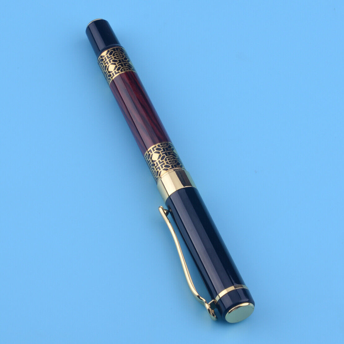 Mahogany Paint Medium Nib Roller Ball Pen Collection ld