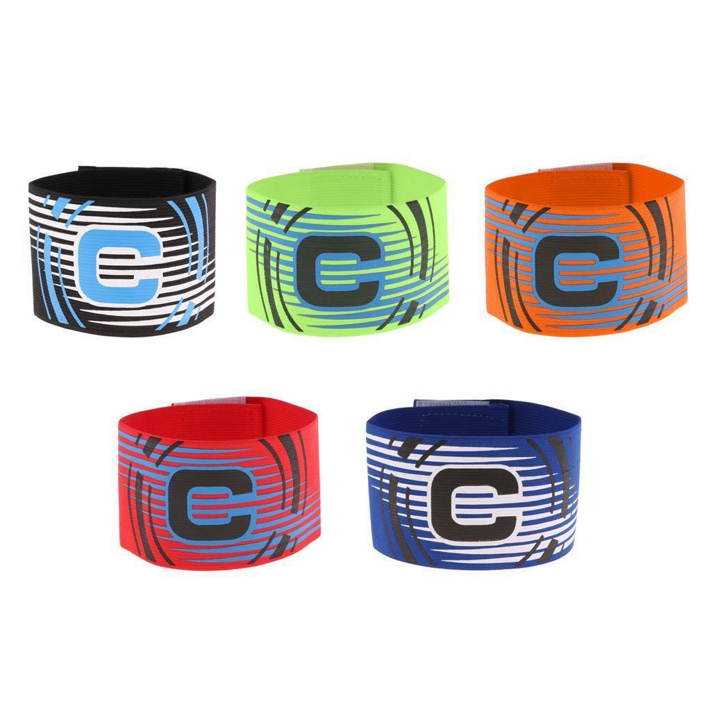 Armband Football Sports Arm Band Hockey Rugby Anti- Red