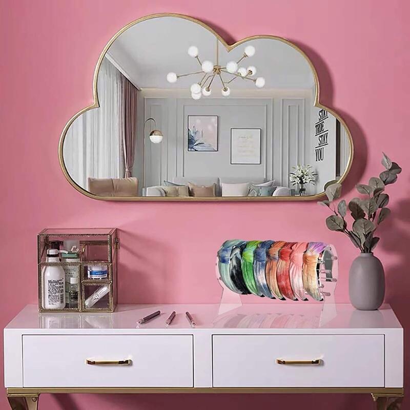 Clear Headband Holder Organizer Acrylic Hair Accessory Jewelry Storage Display