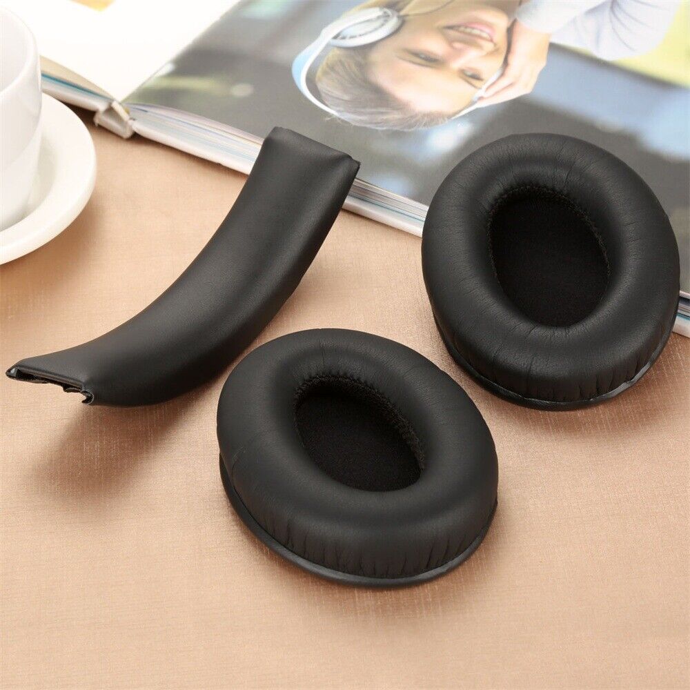 Black Replacement Ear Pads Memory Foam for Beats By Dr.Dre Stuido 1.0 Headphones