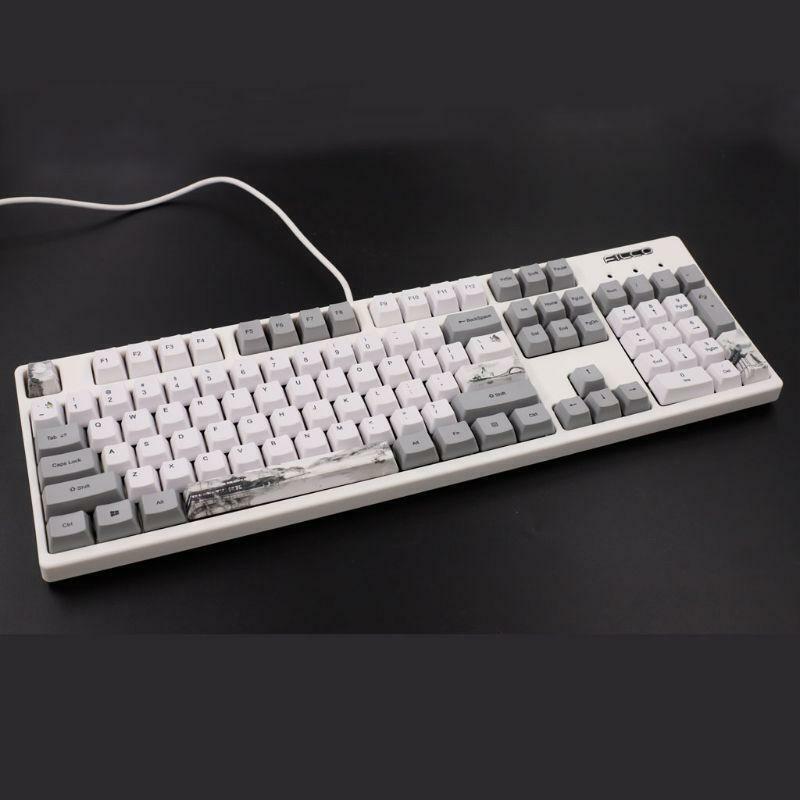 113 Keys Ink Keycap OEM PBT Keycaps Set Mechanical Keyboard Keycaps PBT Dye Sub