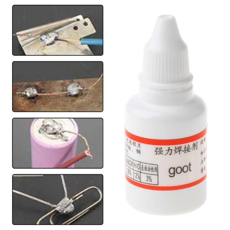 Rosin Soldering Agent No-clean Flux White Steel Plate Iron Battery Liquid Agent