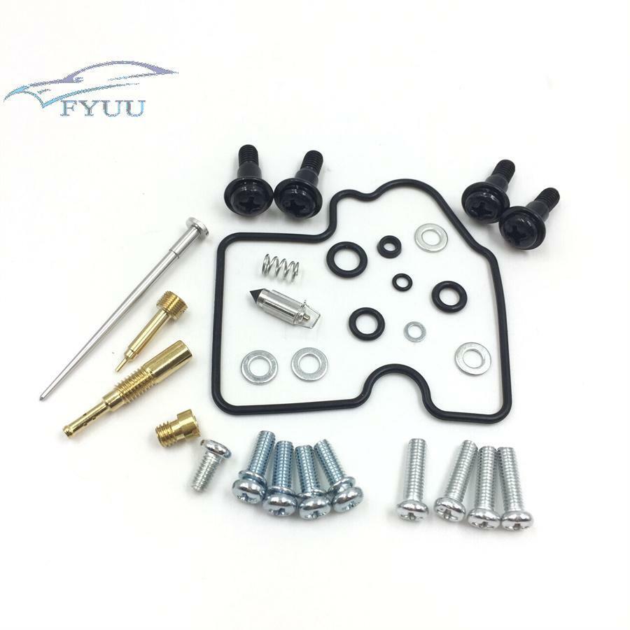4 Sets Carburetor Rebuild Kit for Kawasaki ZX900 Ninja ZX9R 2000-2001