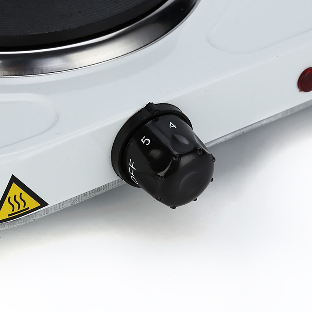 Adjustable Travel Hotplate Double Burner Frying Pan Electric Hot Plate Stove