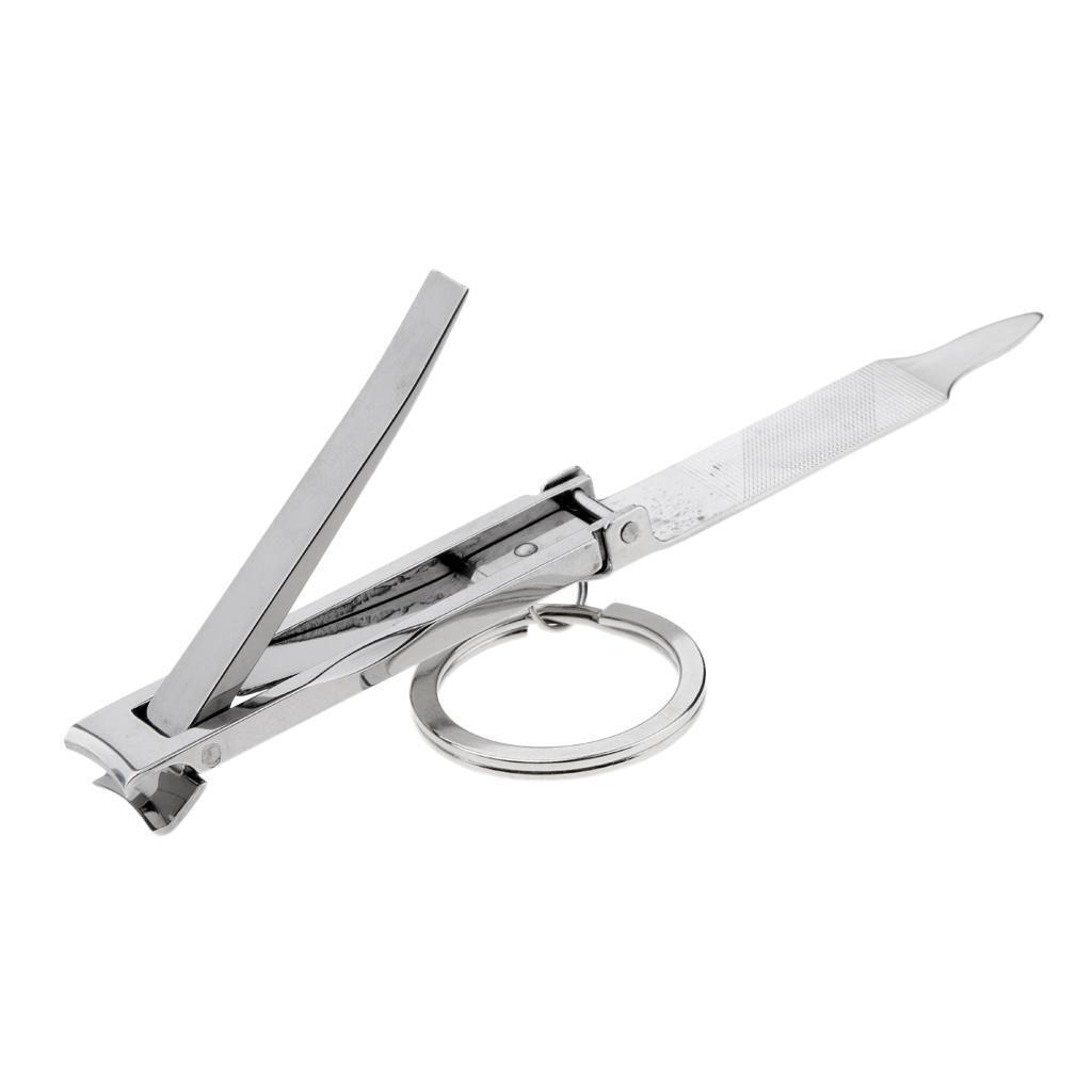 Folding Nail  Fingernail And Toenail Cutter Stainless Steel