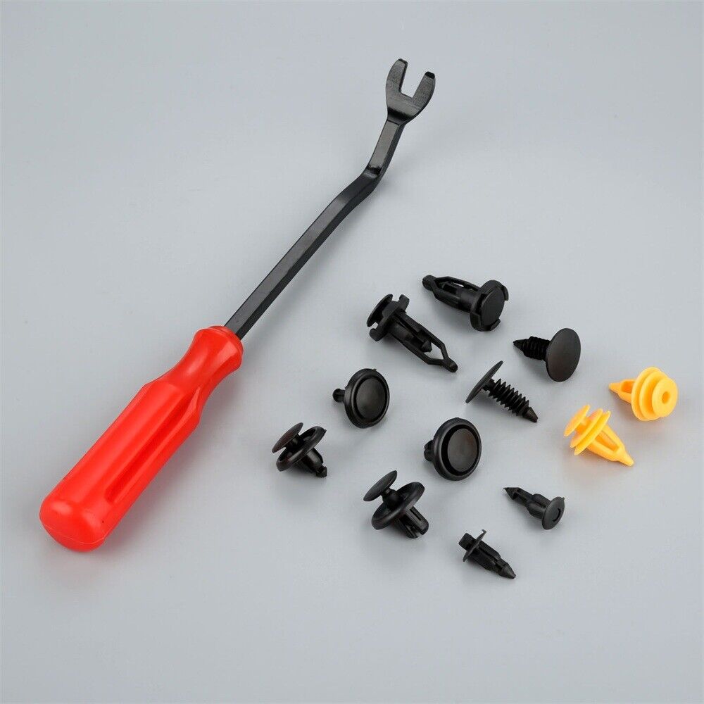 120 pcs Fasteners Car Door Auto Fastener Pliers Tool Panel Remover tool