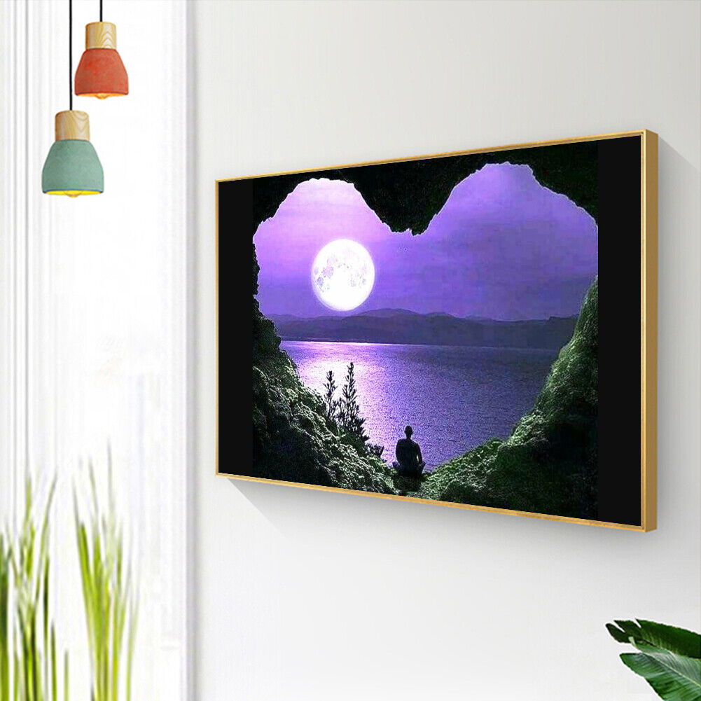 Drill DIY Scenery in Love Picture Art 5D Full Diamond Round Painting Kit