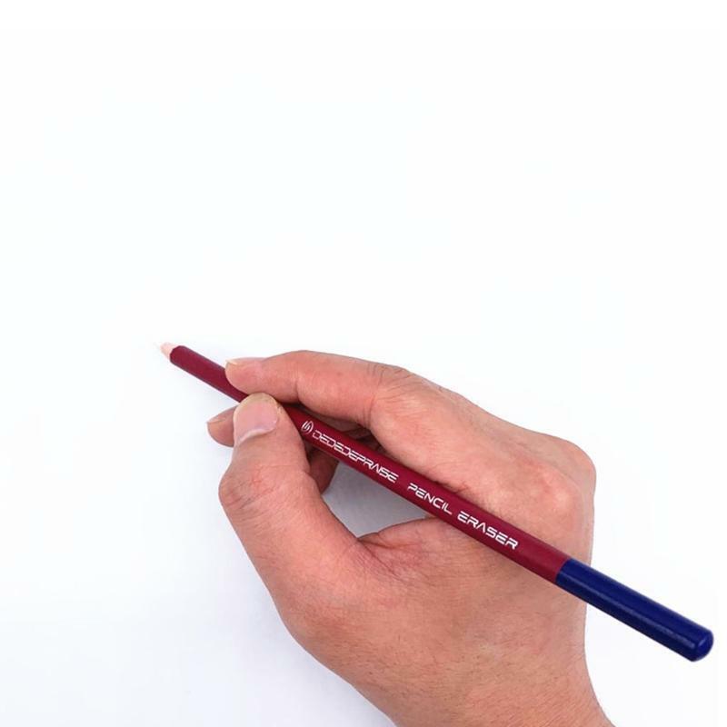 Portable Erasers Pencils Sketch Erasers Pencil Easy Erasing/Sharpening for Kids