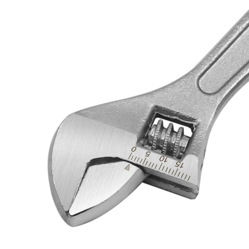 Adjustable Spanner Multifunctional Pipe Wrench Wide Opening Jaw Deformed Steel
