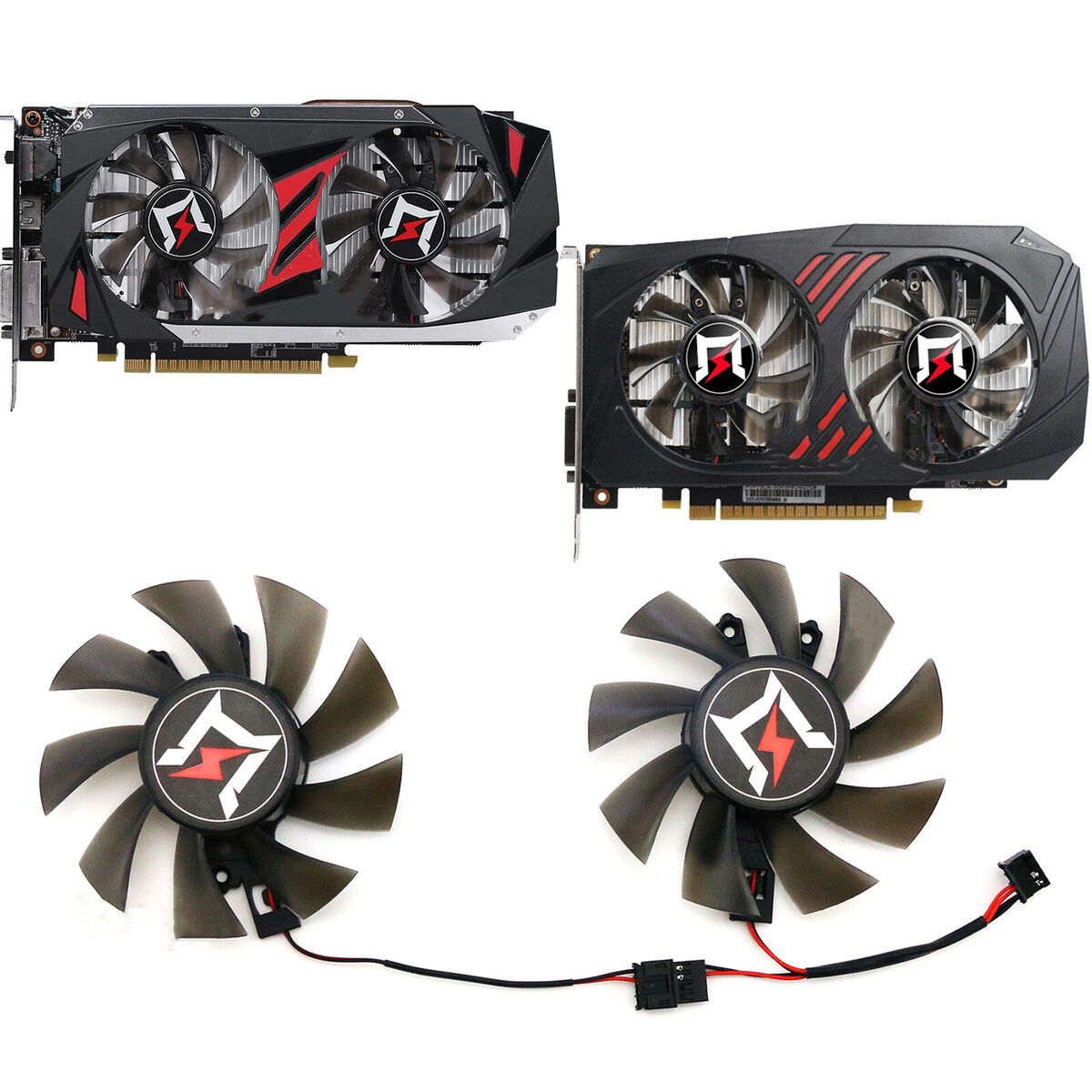 Cooling Fan for Gainward GTX1650 1050 1050ti Storm Whirlwind/Wind Graphics Card