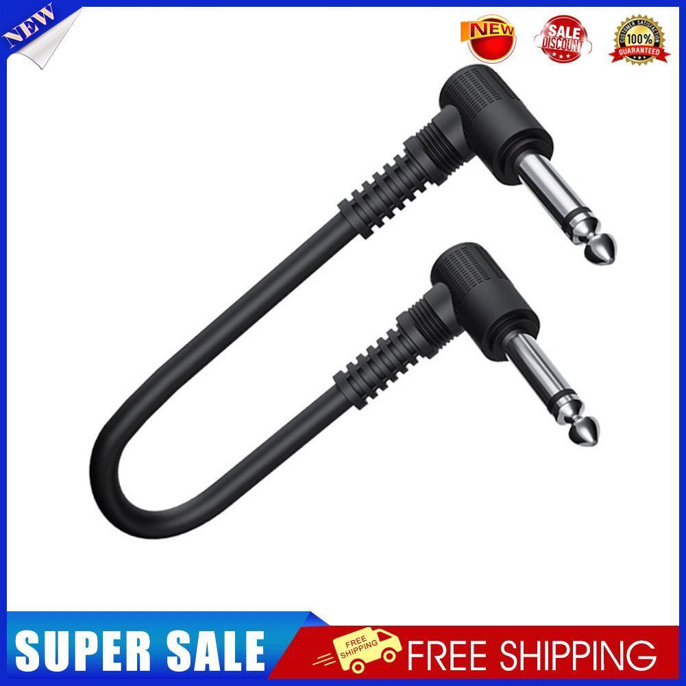 6.35 Electric Guitar Effect Pedal Cable 15cm Guitar Amplifier Patch Cord