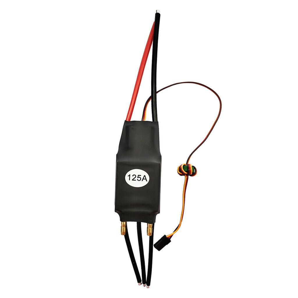 125A Brushless Water-cooled ESC Speed Controller fit for RC Car Truck Boat Kit