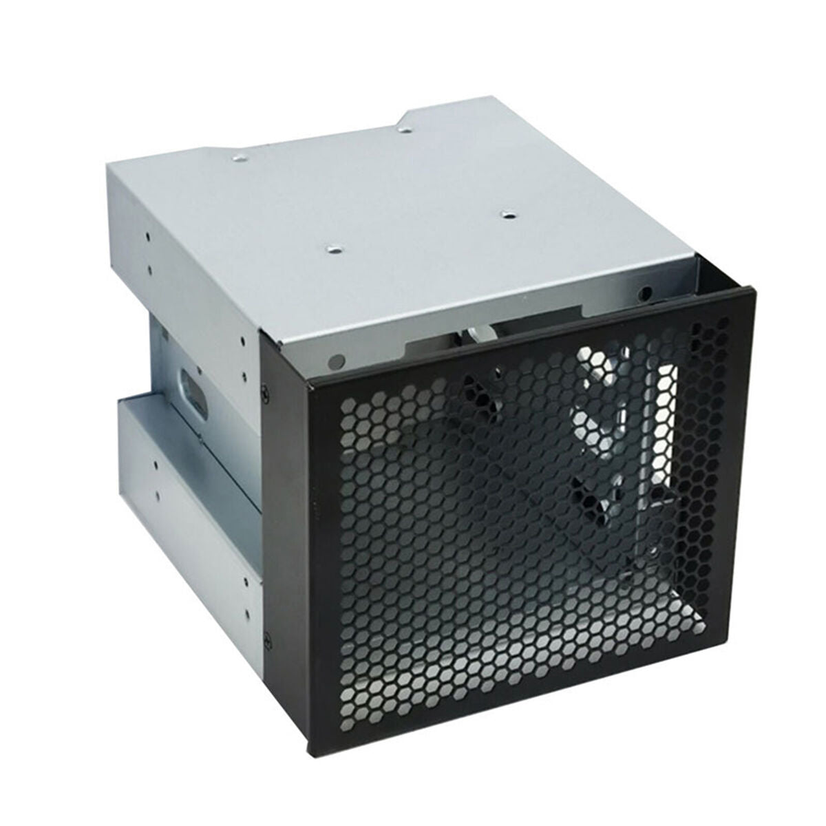 5" 4-Bay 3.5" SSD HDD Cage  Caddy Aluminum  Expansion Holder