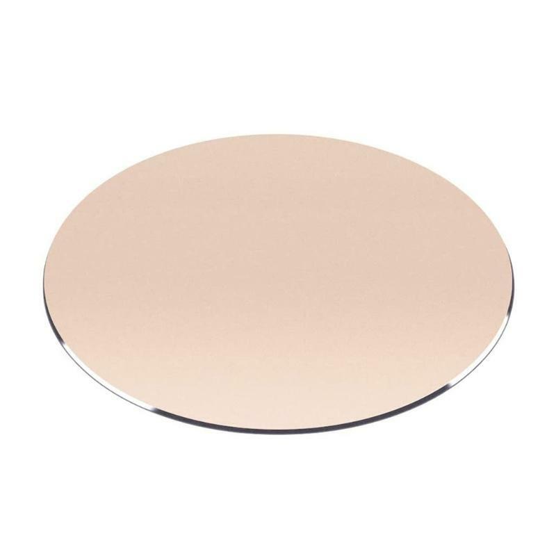 Creative Metallic Waterproof Round Mouse Pad Anti Slip Pad for Office Worker