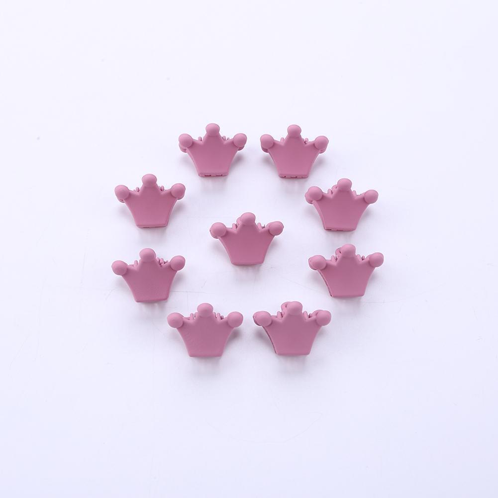 10pcs Crown Hair Clips Children Girls Claw Barrettes Mini Jaw Hairpin (09)