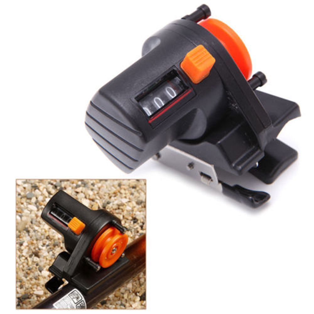 Hot 0-999M New Depth Tackle Tool fish finder Length Gauge Fishing Line Counter