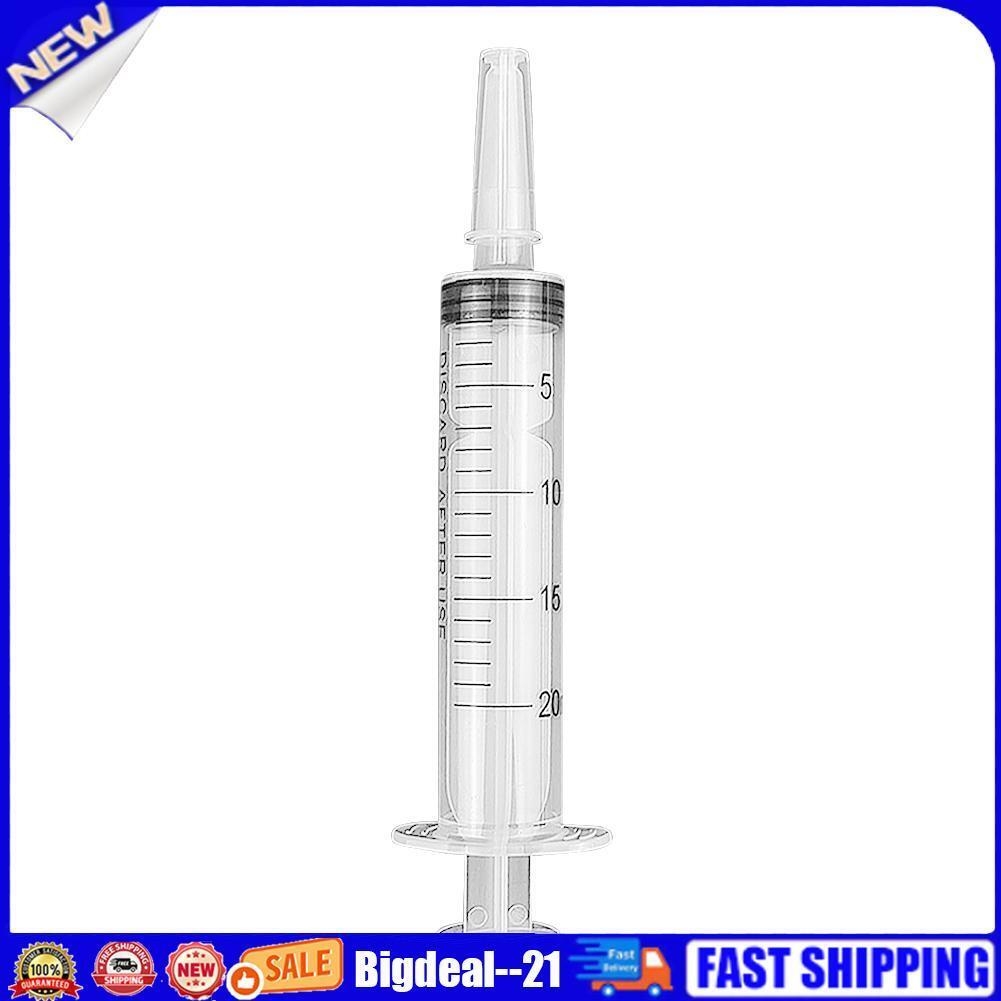 20ml Reusable Liquid Syringe for Animal Food Feeding Industrial Hydroponics