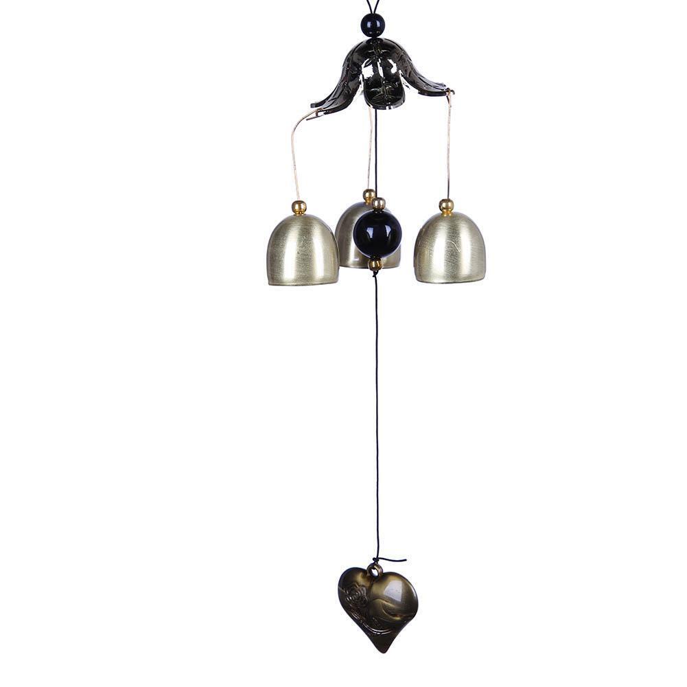 Metal Bell Wind Chimes Ornaments Creative Copper Hanging Decor Gift