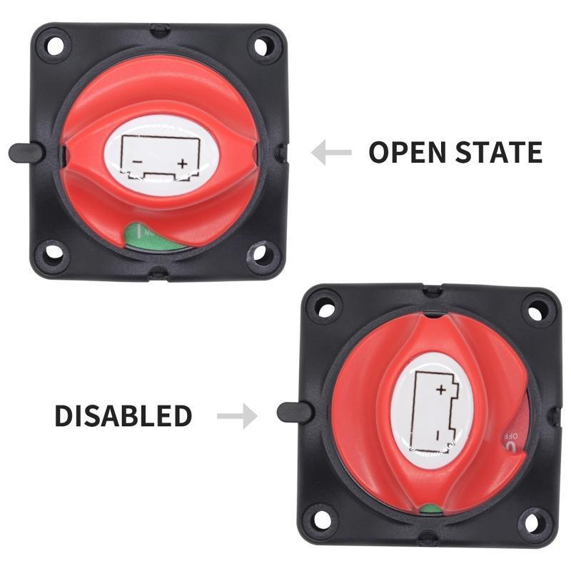 Marine Battery Isolator Disconnect Cut Off Power Kill Switch For Boat Car RV ATV