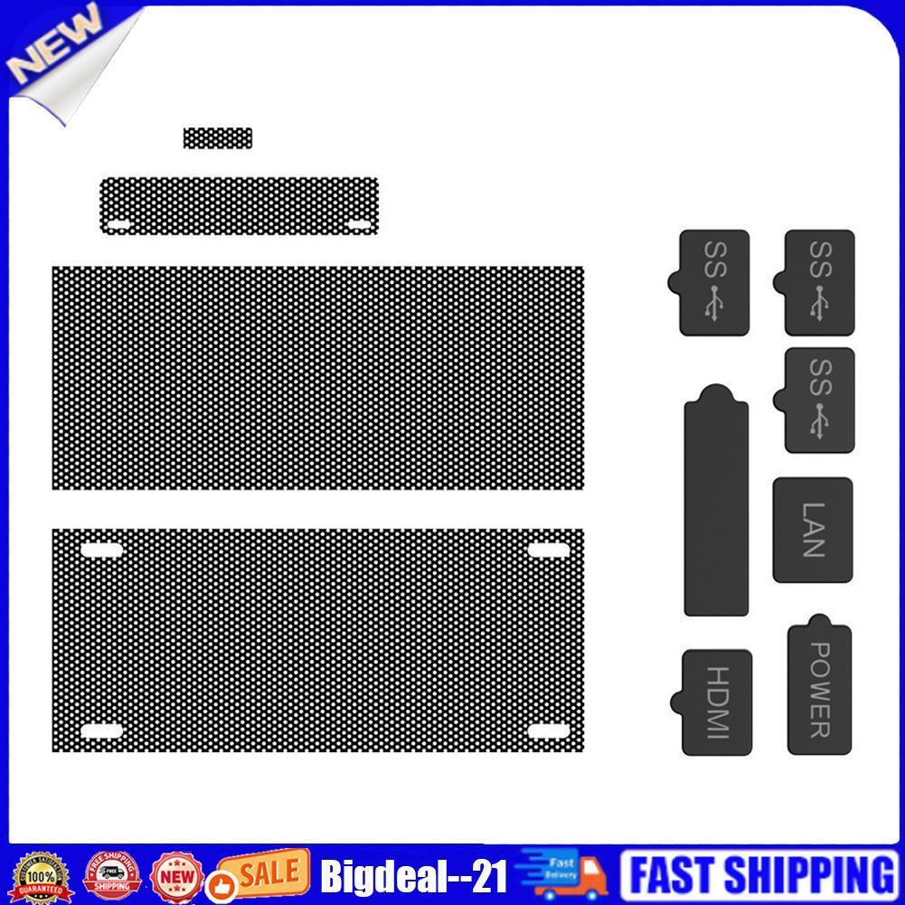 11pcs Game Console Dust Cover Plug Net Dustproof Suit Kit for Xbox Series S