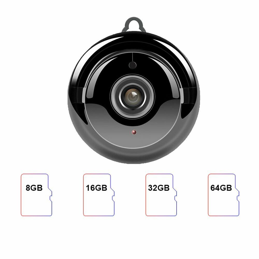 Mini Wifi IP Camera HD 1080P Night Vision V380 + 32GB Memory Card Security Guard