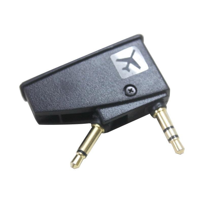 Airline Travel Headphone Plug Audio Adapters Converter for QC45 QC35 QC3 QC25