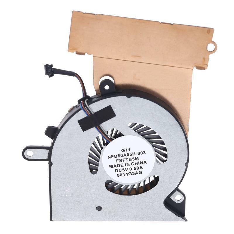 Laptop CPU Cooling Fan for OMEN 15-CE 17-AN TPN-Q194 929455 929456-001 NFB74A05H