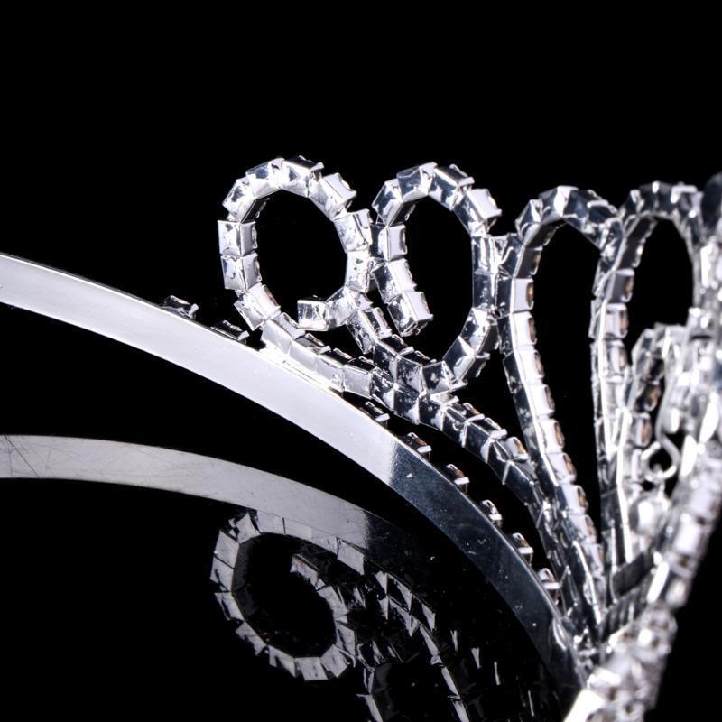 Gorgeous Wedding Bridal Rhinestone Tiara Crown Headband Comb Pin Headdress Prom