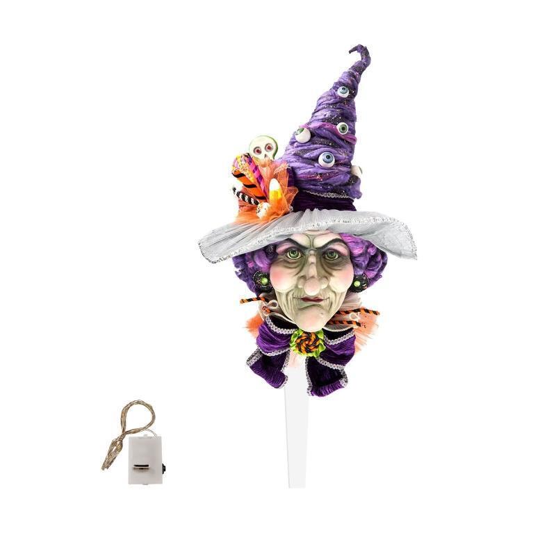 Halloween Witch Floor Inserts Halloween Acrylic Decorations Easy to Decorate