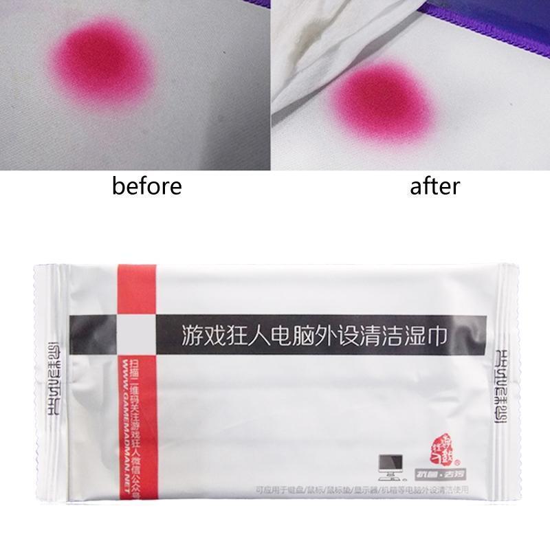 Magic Cleaning Wipes Compatible with Keyboards Mice Mouse Disposable Dirt Remove