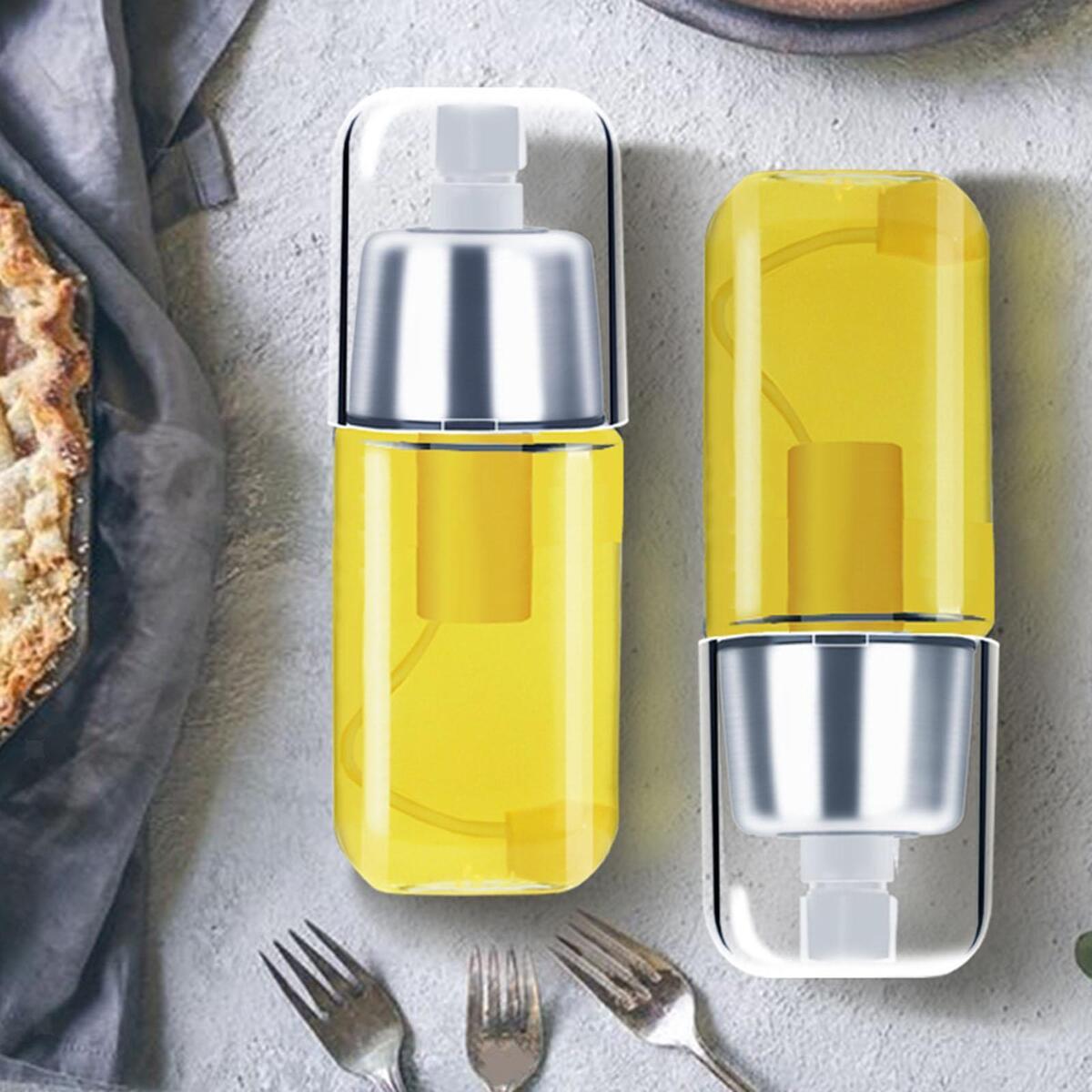 200ml Olive Oil Sprayer with Lid Spray Bottle for Frying Grilling Cooking