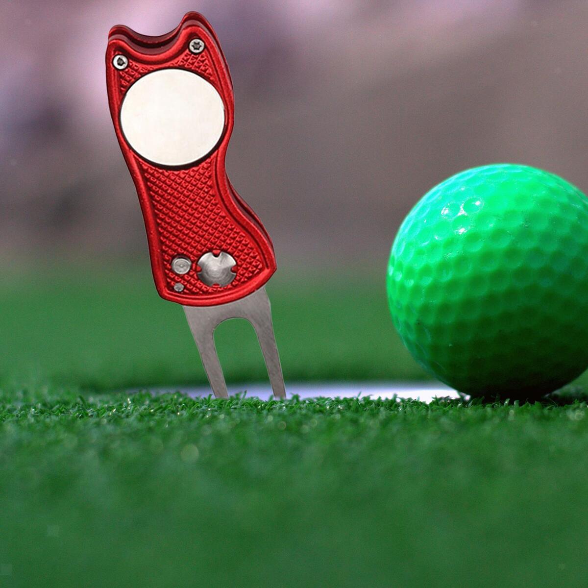 Golf fork Golf Repair Tool Folding Cleaner for training