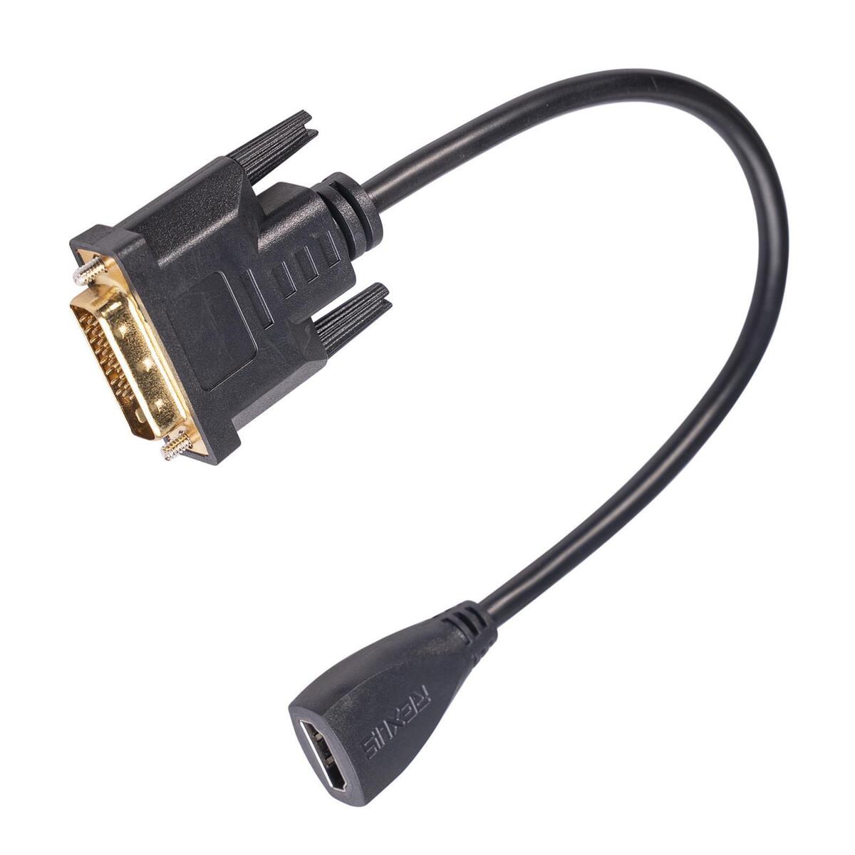 DVI to HDMI Adapter Video Adapter Extension Cable for Display Monitor Accs