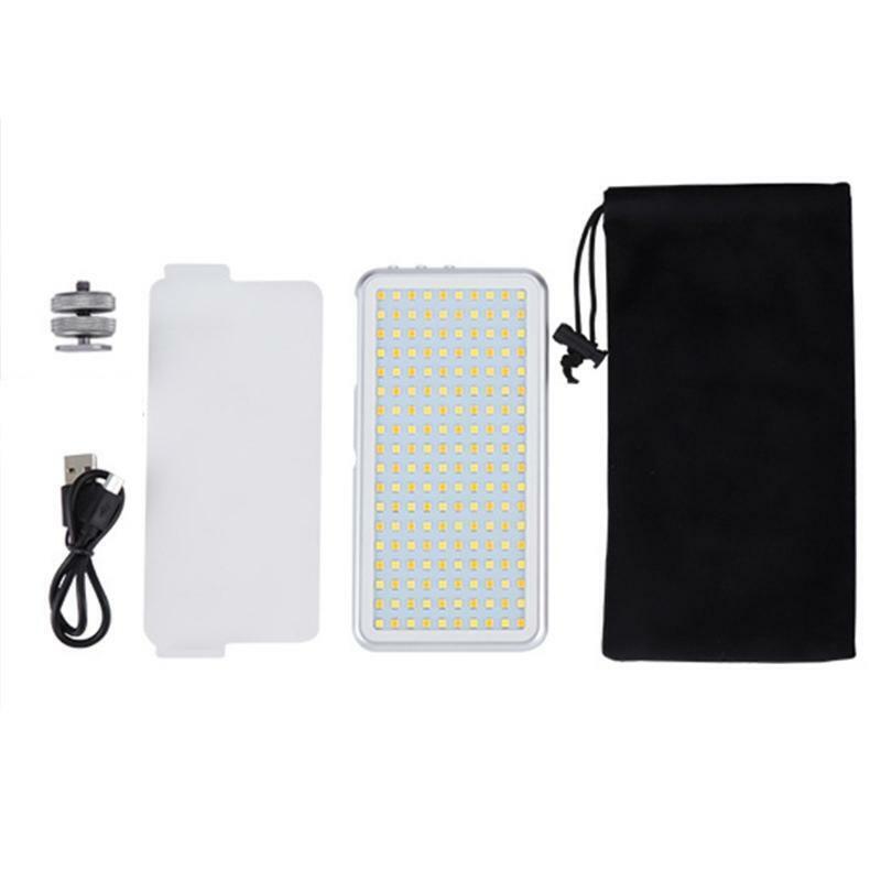 Handheld Photography Fill Light Bi-Color Dimmable Lighting Fill Lamp 3500K-5600K