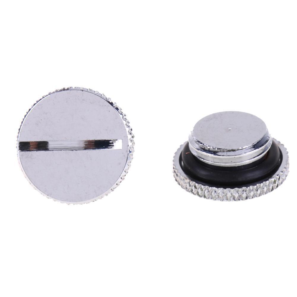 2 Pcs G1/4 Thread Low Profile Plug for PC Water Cooling Radiator Reservoir