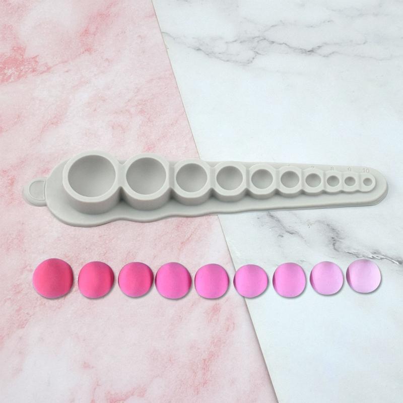 Round Bead Silicone Mold Fondant Cake Decorating Tool Sugarcraft Chocolate Mould