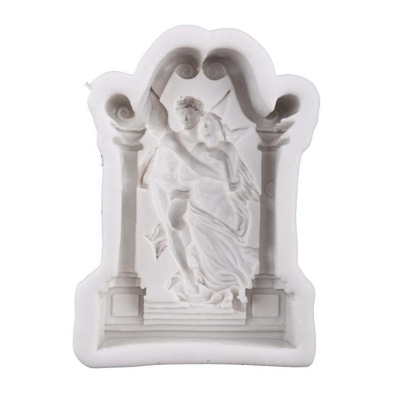 Male Female Angel Silicone Candle Mold Handmade Soap Molds Candy Chocolate Mould