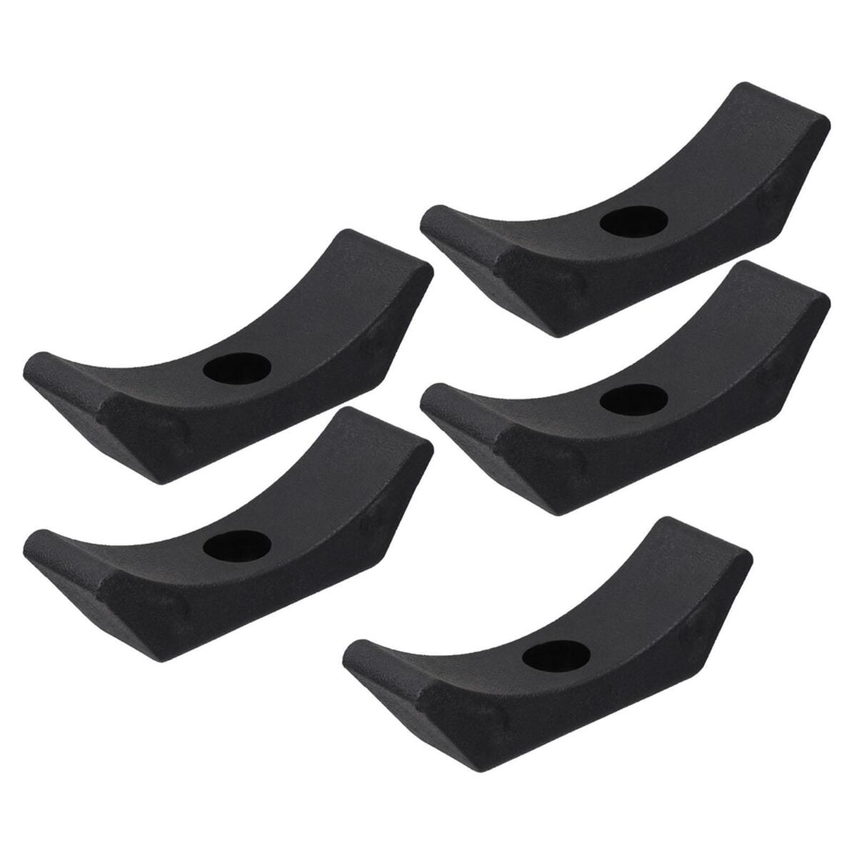 5 Pieces Dumbbell Saddles Dumbbell Holder Bracket for Dumbbell Rack Stand