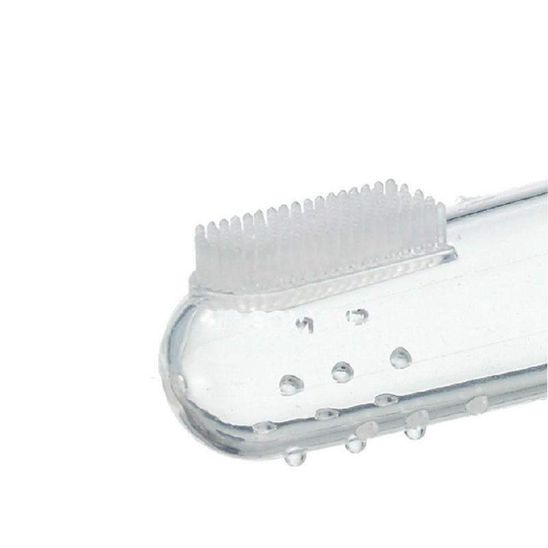 Lots Infant Finger Toothbrush Teether Brush Gum Teeth Baby Silicone Massager New