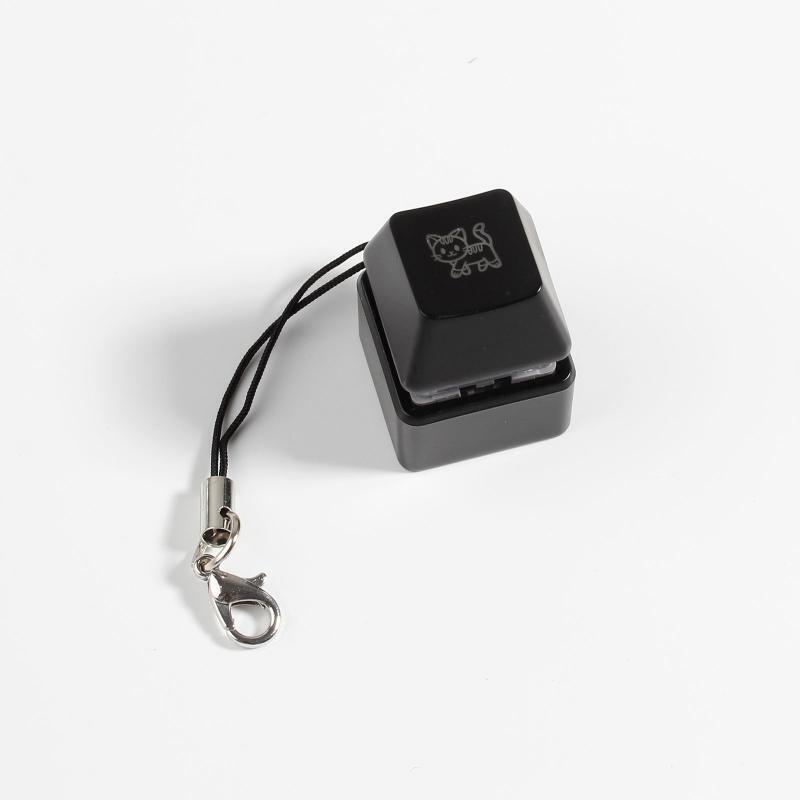 LED RGB Backlit lluminated Mechanical Keyboard Switch Keychain Switch Tester Kit