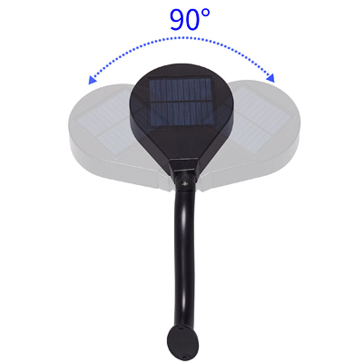 Outdoor Yard Solar Lights Lights PIR Motion Sensor Wall Lamp for Garden