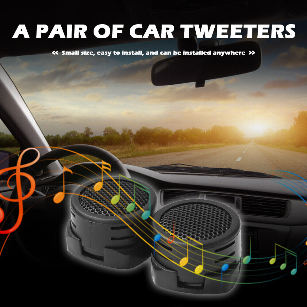 TP-005A Car Tweeters Mini Treble Loudspeakers Car Audio Speakers 1 Pair