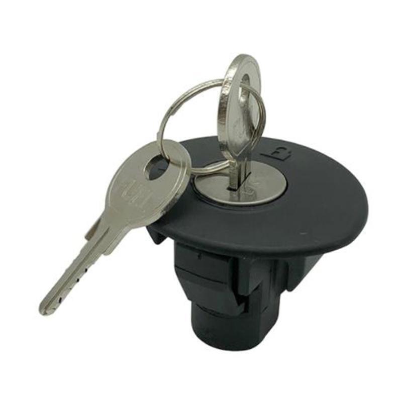 Fuel Tank Cover Filler Cap with 2 Keys for Ford- F150 EDGE Explorer Engine Motor